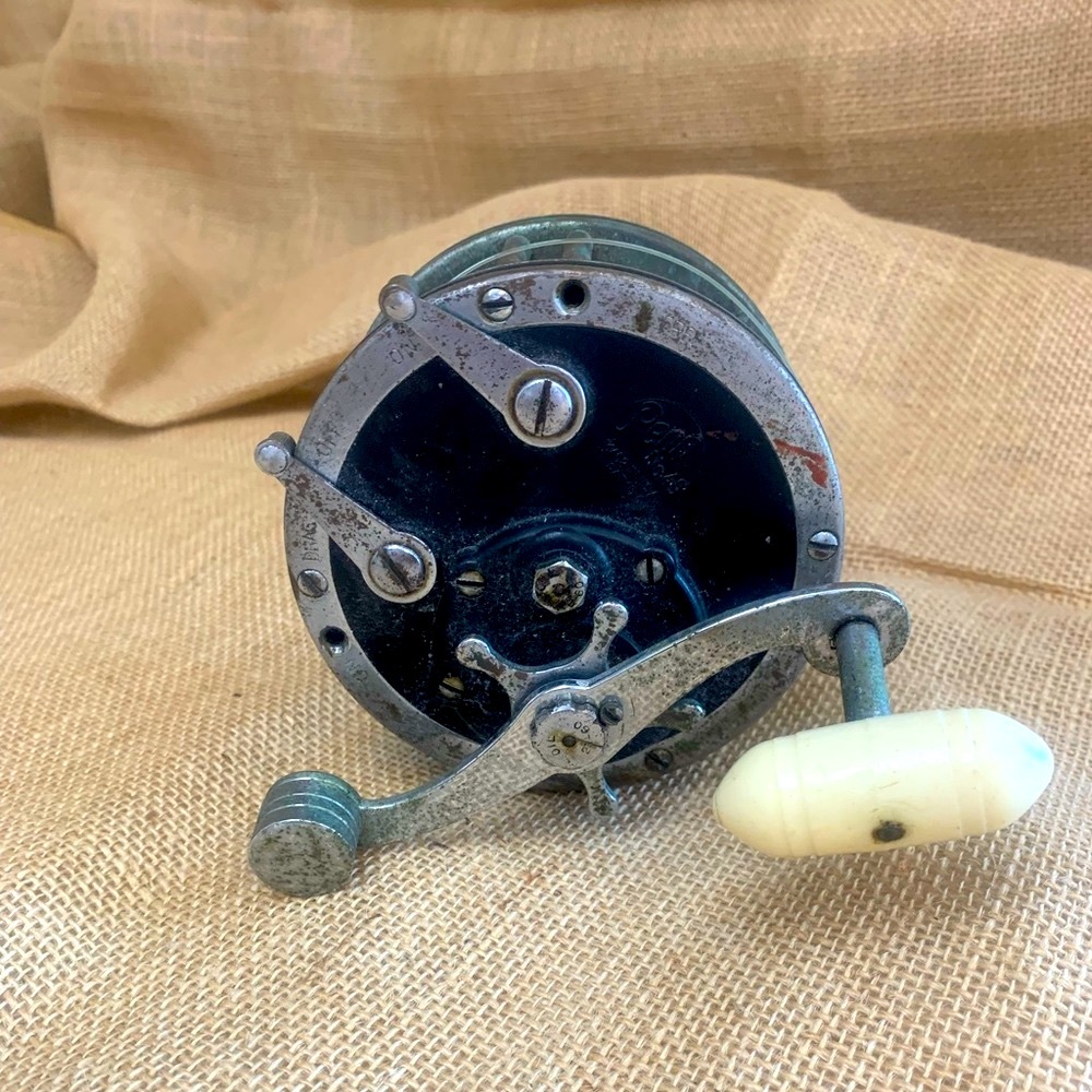 Vintage Penn Reel #49 Devil Fishing Time.. Deep Sea Reel